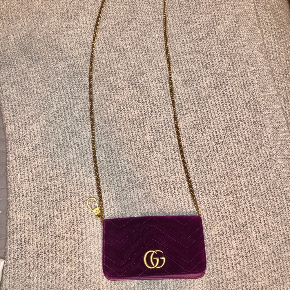 Gucci Mini Velvet Marmont